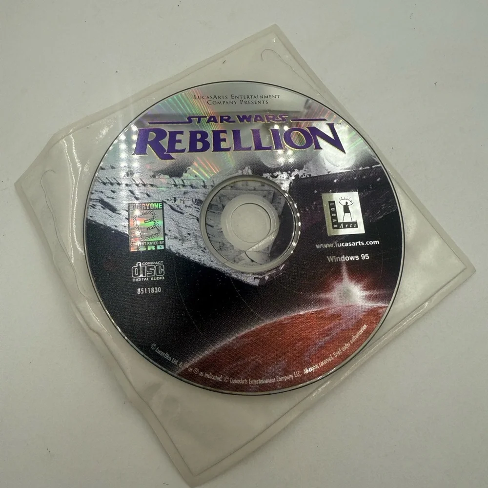 Star Wars: Rebellion | Windows 95 PC - DISC & MANUAL